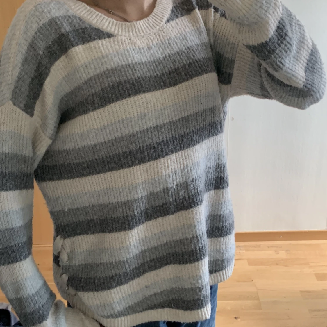 Stickad tröja