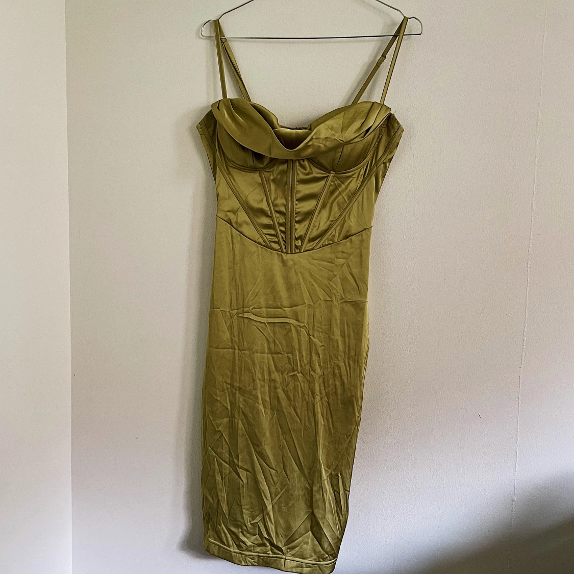 Grön korsettklänning - 90