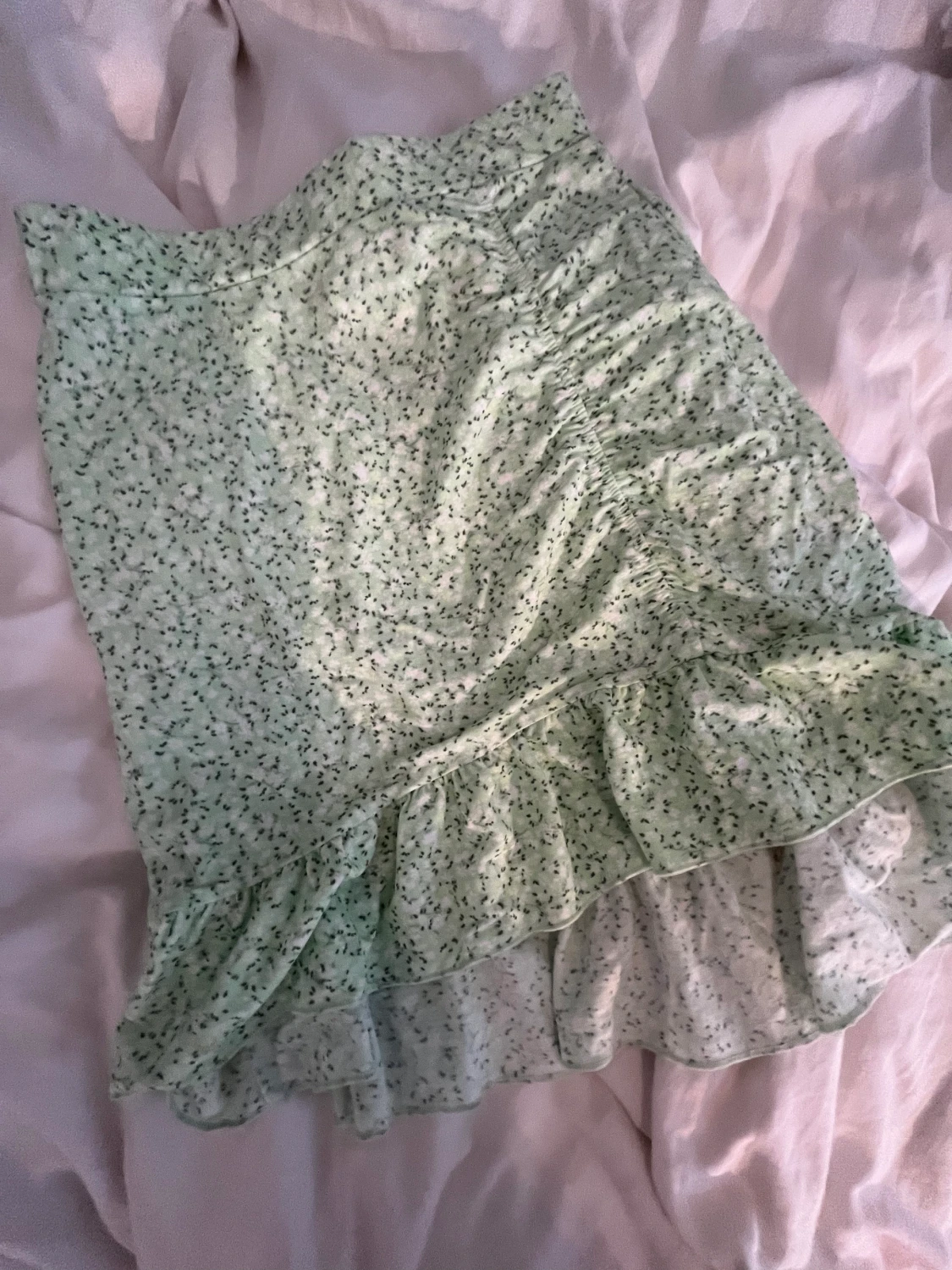 Grön sommarkjol från Gina  - 90