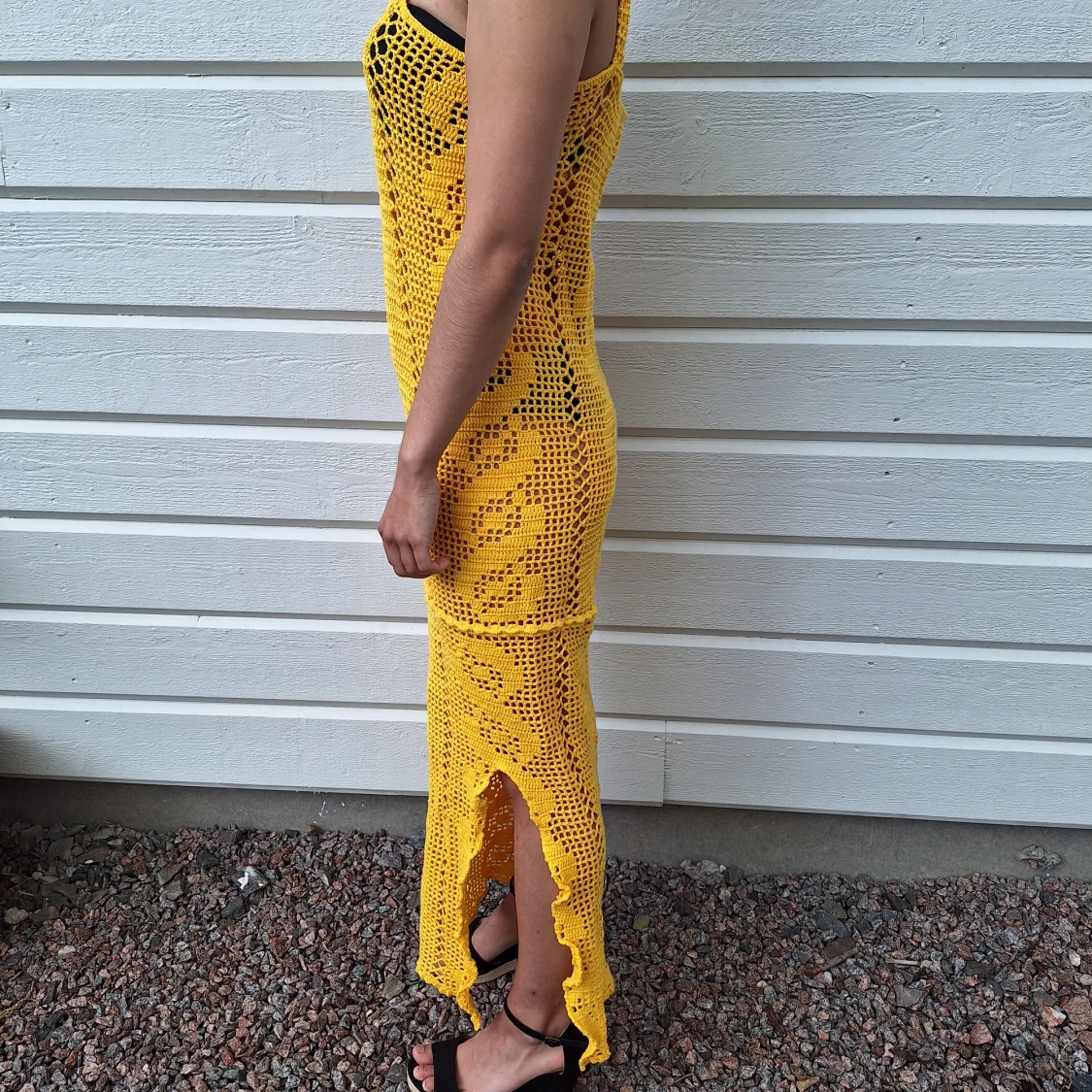 Virkad klänning - 91