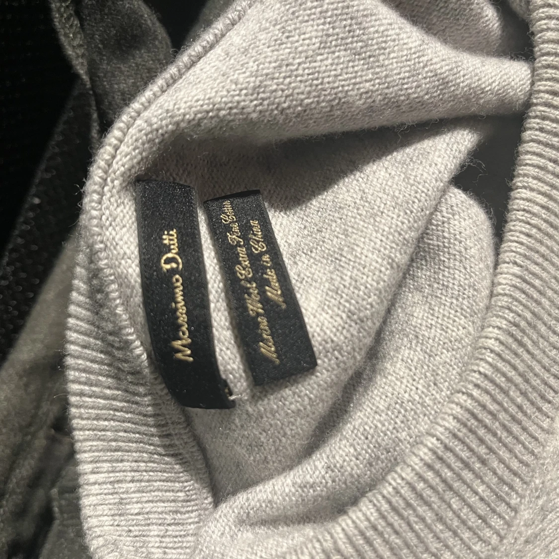 Massimo dutti stickad tröja - 90