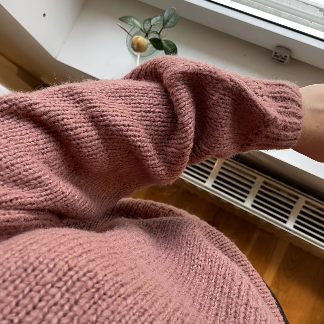 Rost brun tröja  - 90