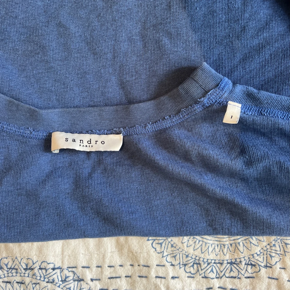 Blå Sandro tröja - 91