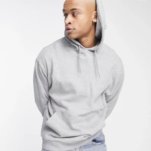 Grey hoodie  - En grå hoodie från ASOS