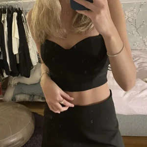 Zara topp! - Svart festtopp från zara