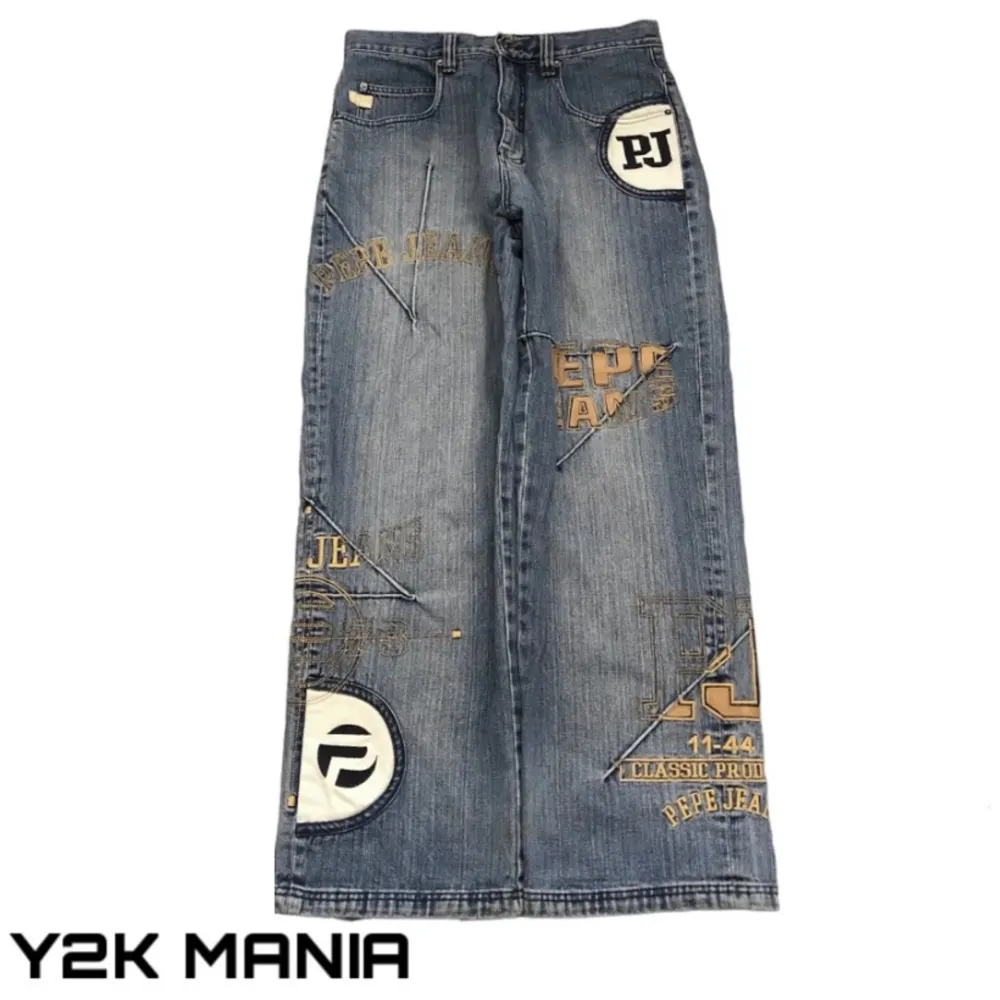 Feta riktigt baggy jeans från Pepe Jeans, strl 34x34 använd gärna köp nu!. Jeans & Byxor.