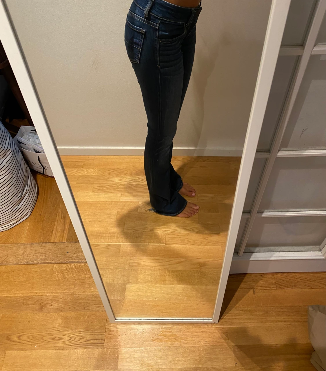 Lågmidjade jeans - 90