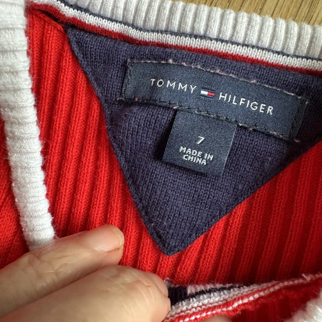 Tommy Hilfiger klänning (blå/vit/röd) - 91