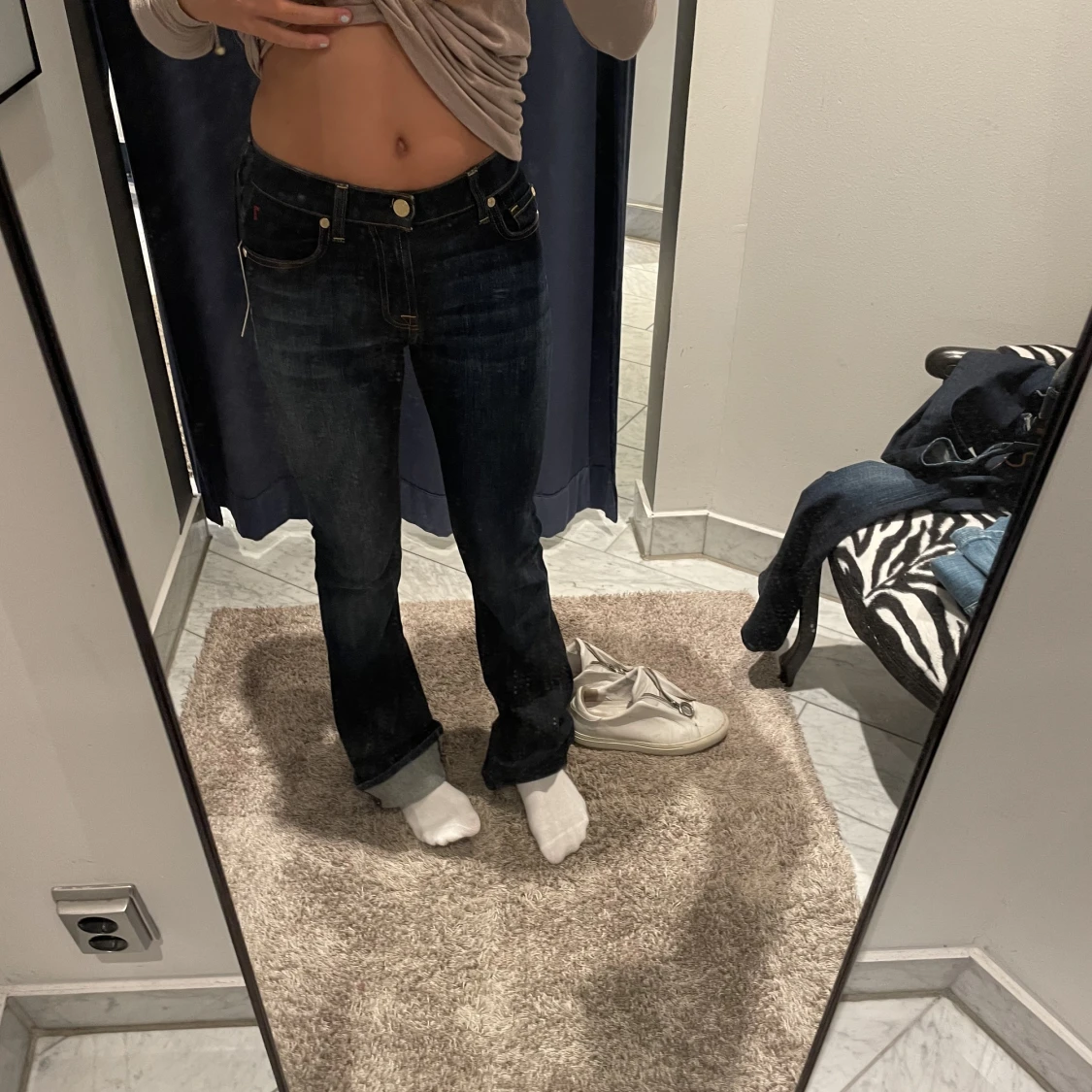 Lågmidjade jeans - 91