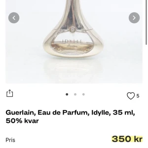 Guerlain edu de parfum - Säljer denna vintage parfymen med ca 60% kvar i flaskan  Pris kan diskuteras
