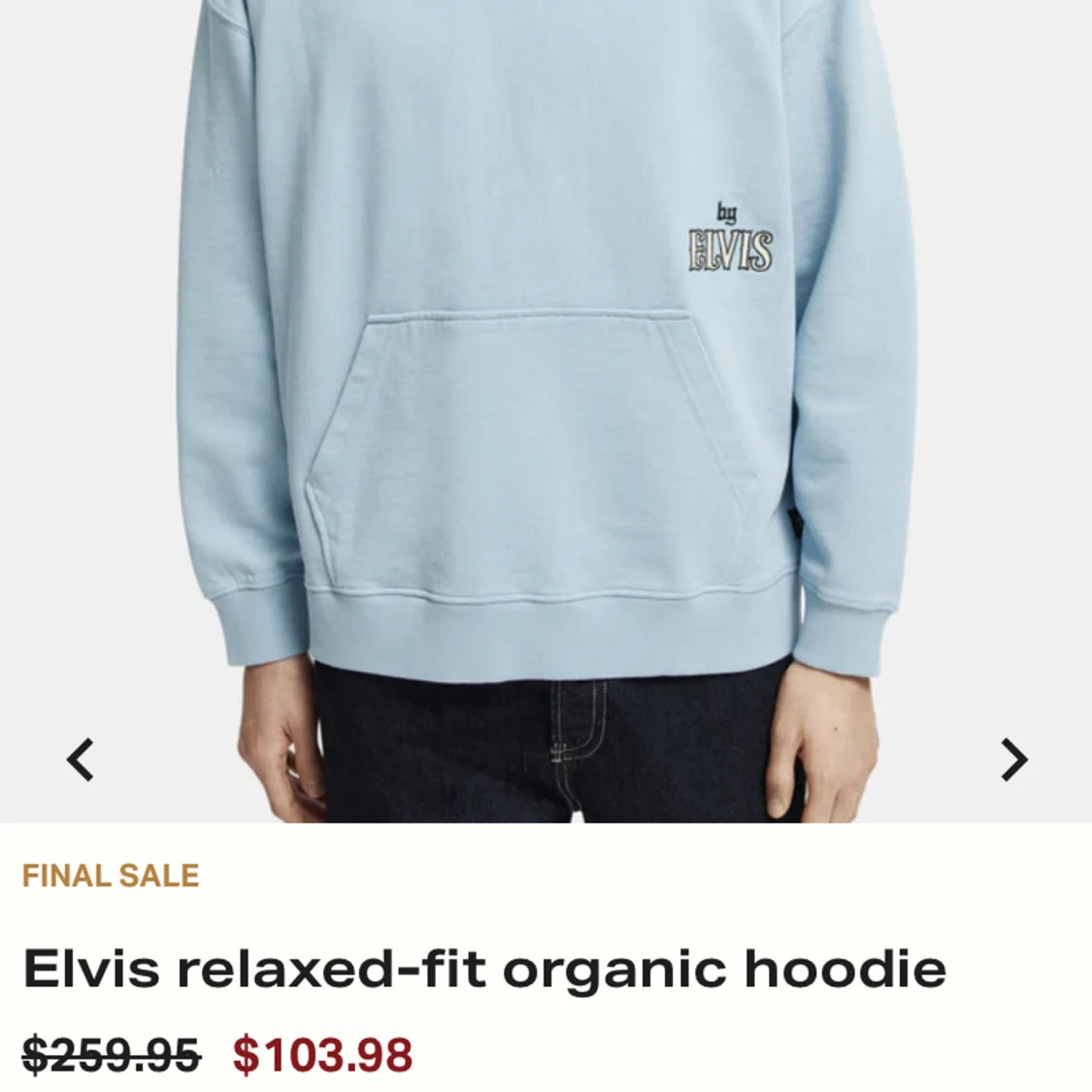 Scotch & soda Elvis relaxed-fit organic hoodie - 91