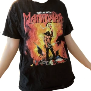 Manowar T-shirt  - bandtröja med Manowar logga