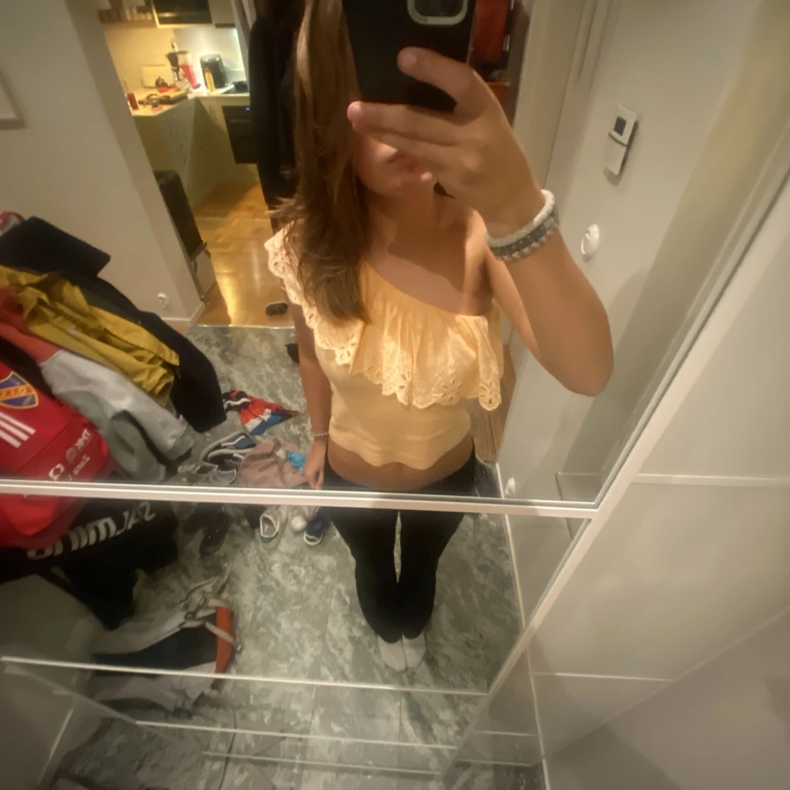 One shoulder topp zara  - 90