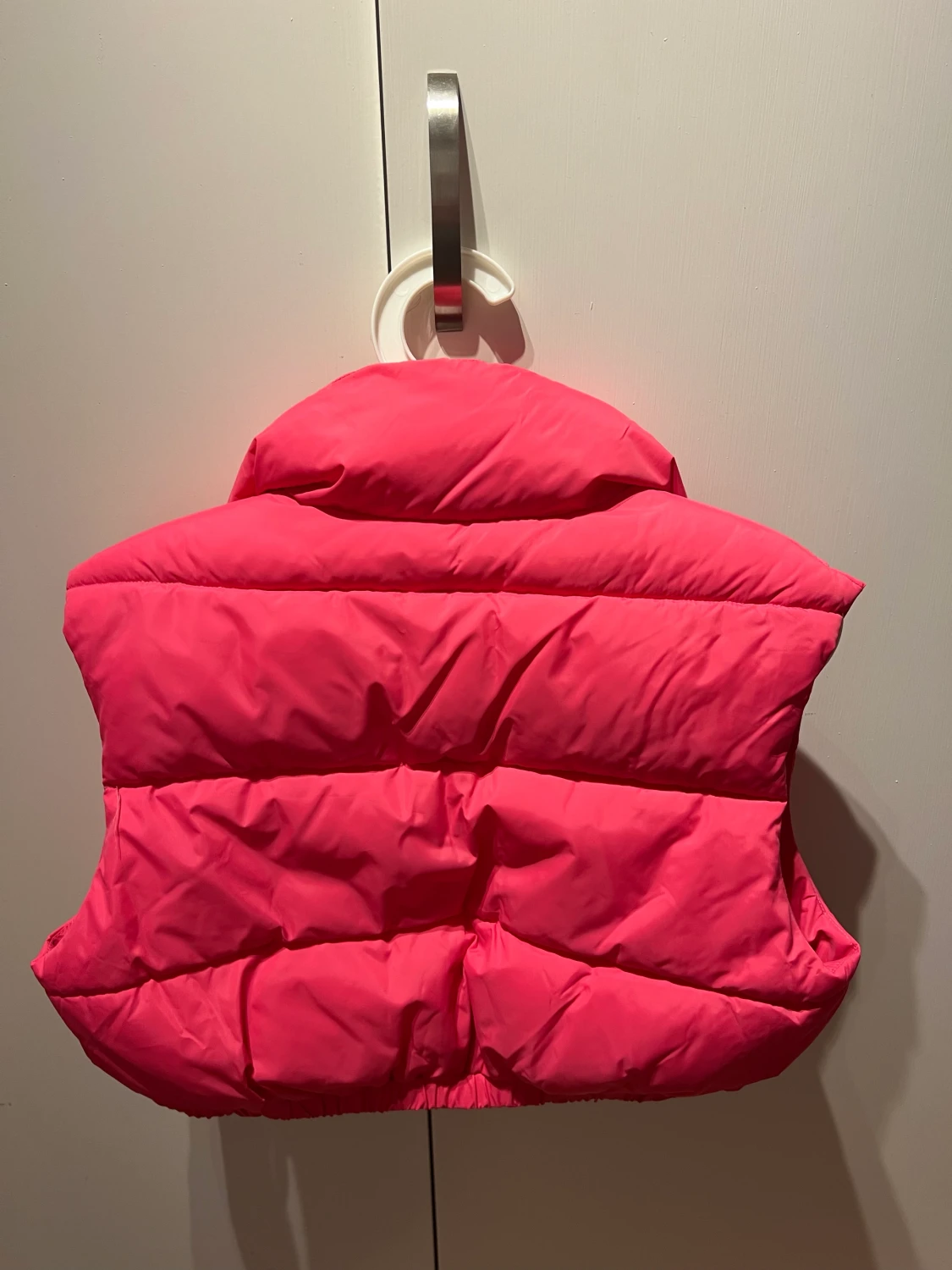 Cropped puffer vest - 90