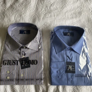 Herr skjortor - Helt nya  Prislappar kvar  I plast   1x- 150 kr 2x-200kr 