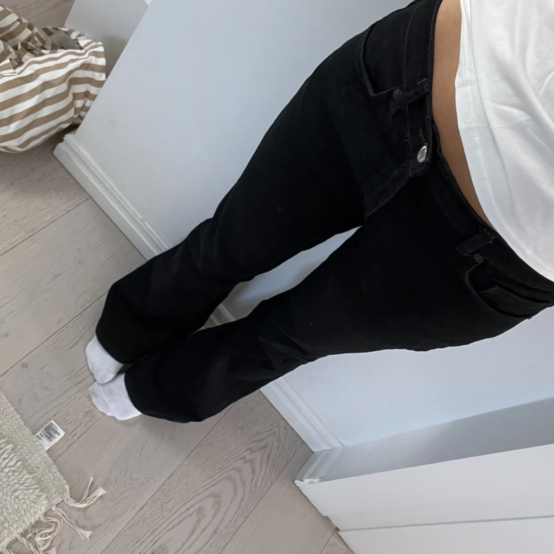 Lågmidjade jeans