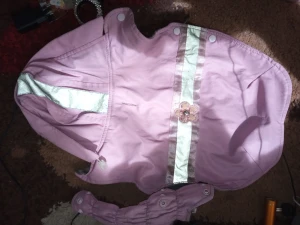 Hund kläder - I jätte fint skick. För en liten hund som dessutom liknar Burberry, visst? 