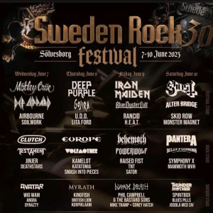 MERCH - SÄLJER INTE BILJETT, utan tänker att jag kan ta beställningar på merch eller liknande till er som ville åka på SRF men inte kunde till exempel❤️ du betalar då för produkten+frakt och jag skickar tidigast måndag 12 juni då jag är hemma igen🫶🏻fråga gärna⬇️