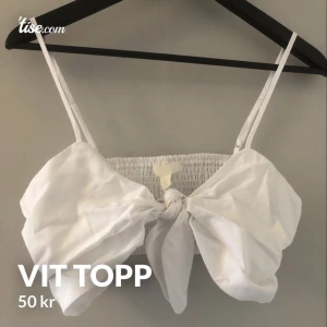 Vit topp - Oanvänt