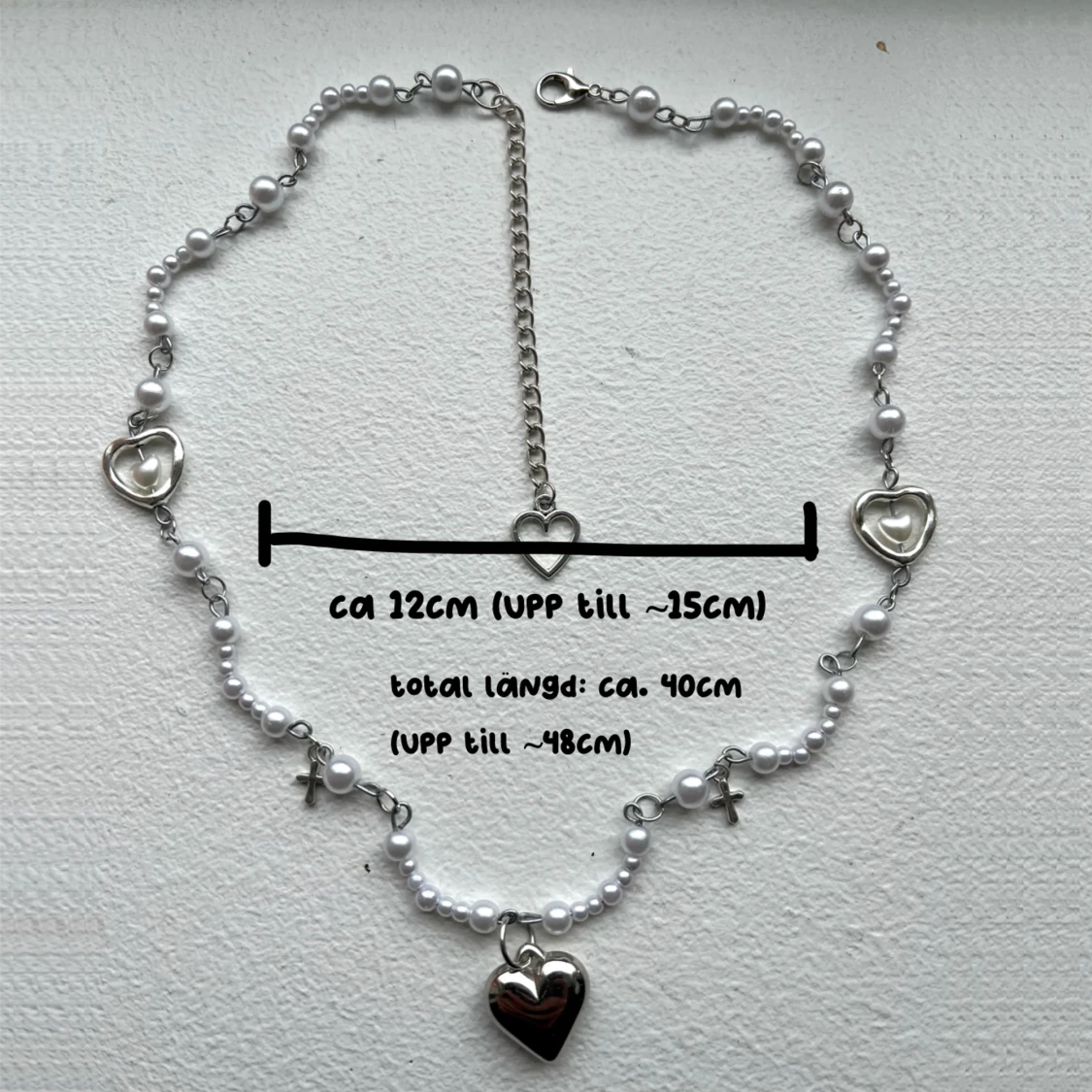 pärlhalsband  - 90