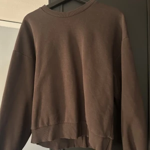 Brun tjock tröja - Hälugt höst tröja