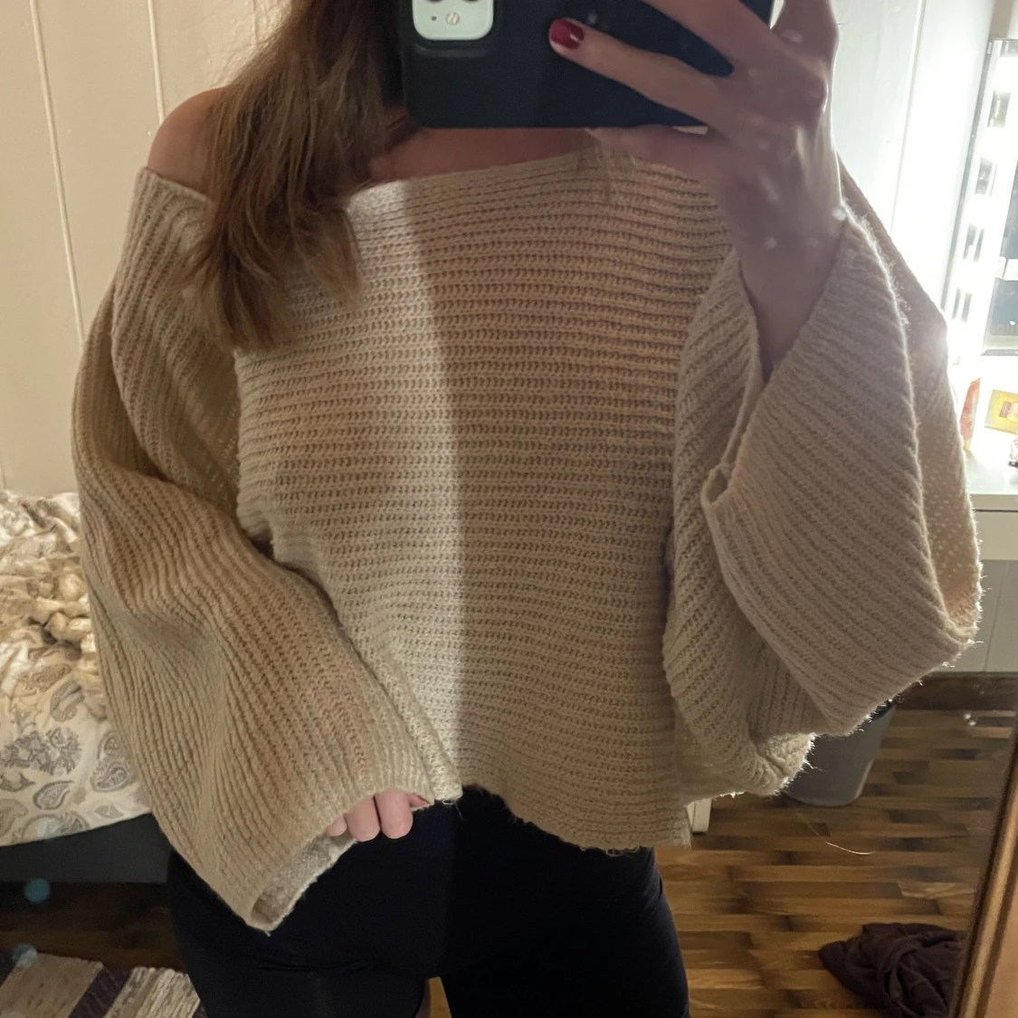 Stickad tröja