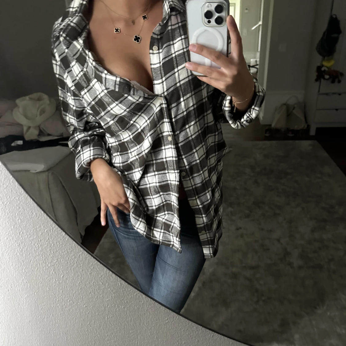 Flanell skjorta  - 90