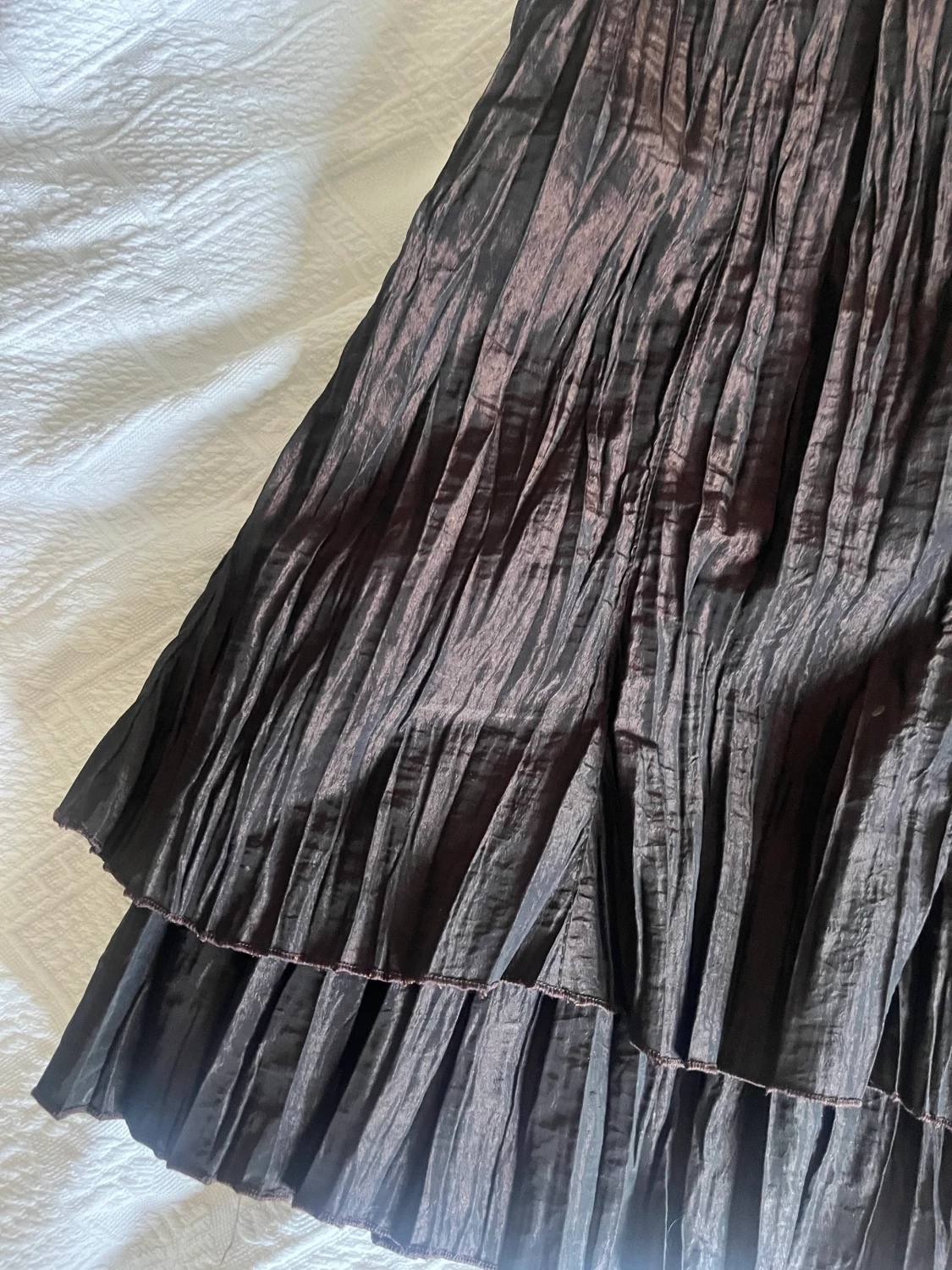 Vintage volangkjol - 90