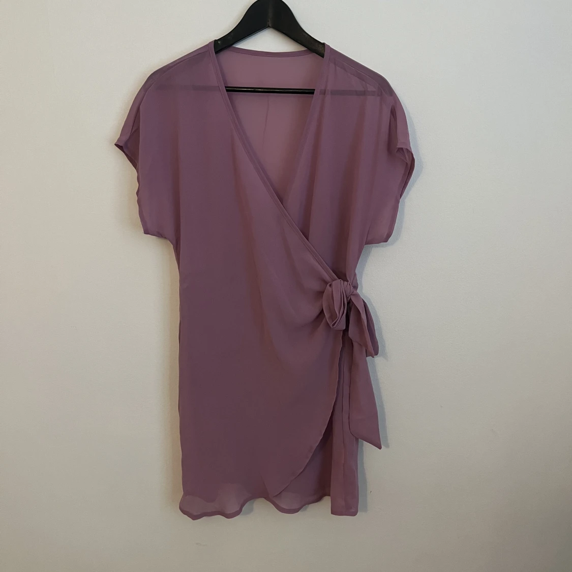 Lila strandklänning