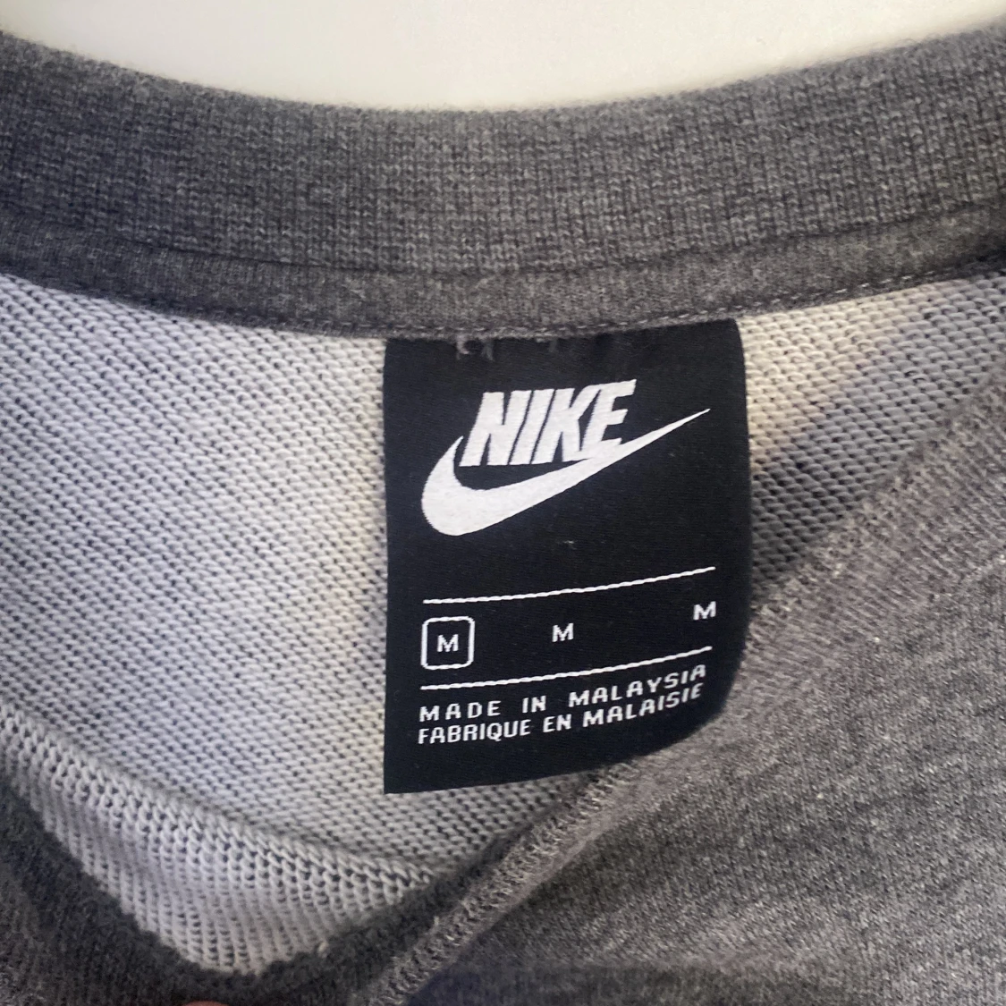 Grå Nike Sweatshirt S-M - 91