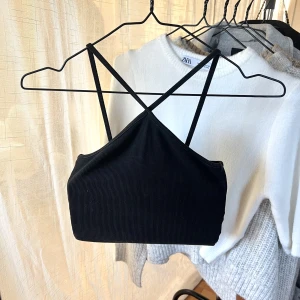 Topp från Zara - Topp från Zara i jätte fint skick! Säljer även en likadan i vit då dem inte kommer till användning