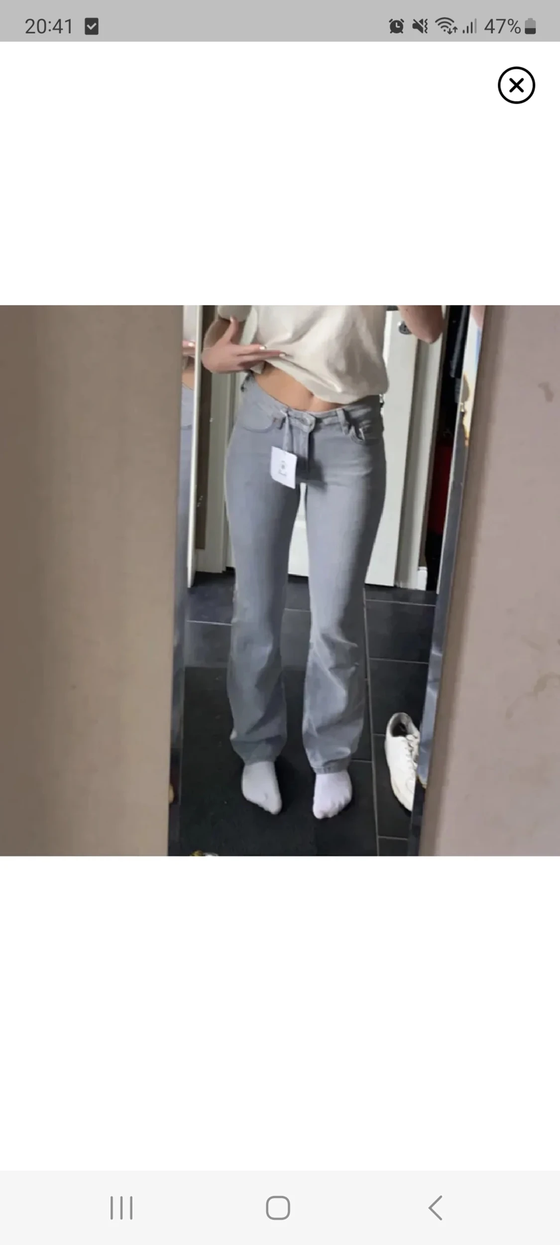 Låg midjade jeans 25/34 