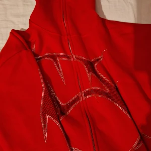 Rhinestone zip - Y2k rhinestone zip