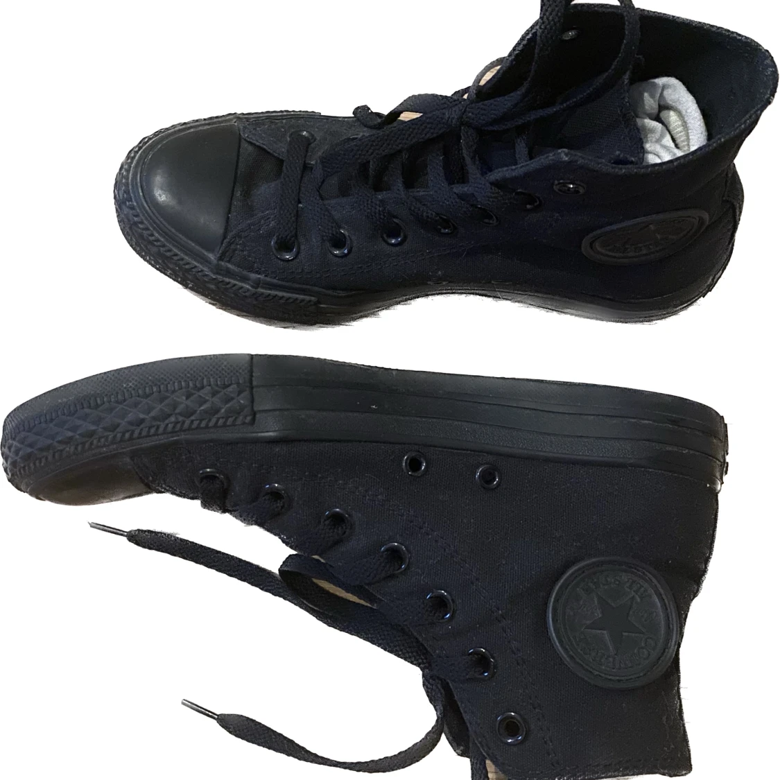 Svarta Converse - 90