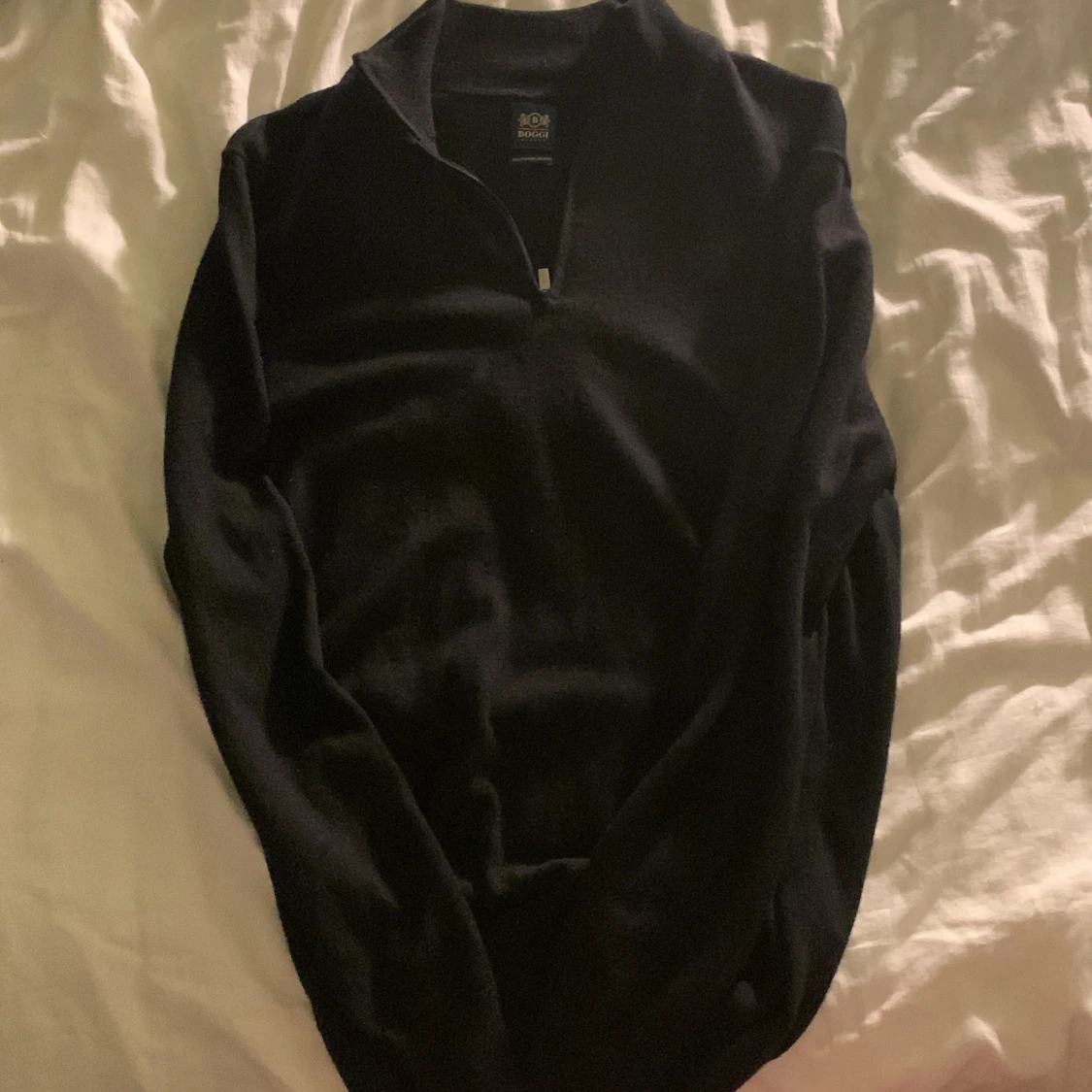 Boggi Milano halvzip tröja