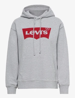 Hoodie/luvtröja  - Hoodie från Levis i urtvättad grå. Luvan är stor och den har justerbara knytband. Ganska tunn i tygen så passar perfekt att ha en sommarkväll!  Nypris ligger runt 400kr