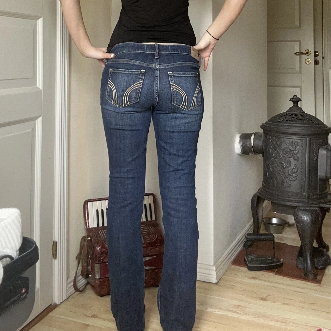 Lågmidjade jeans 