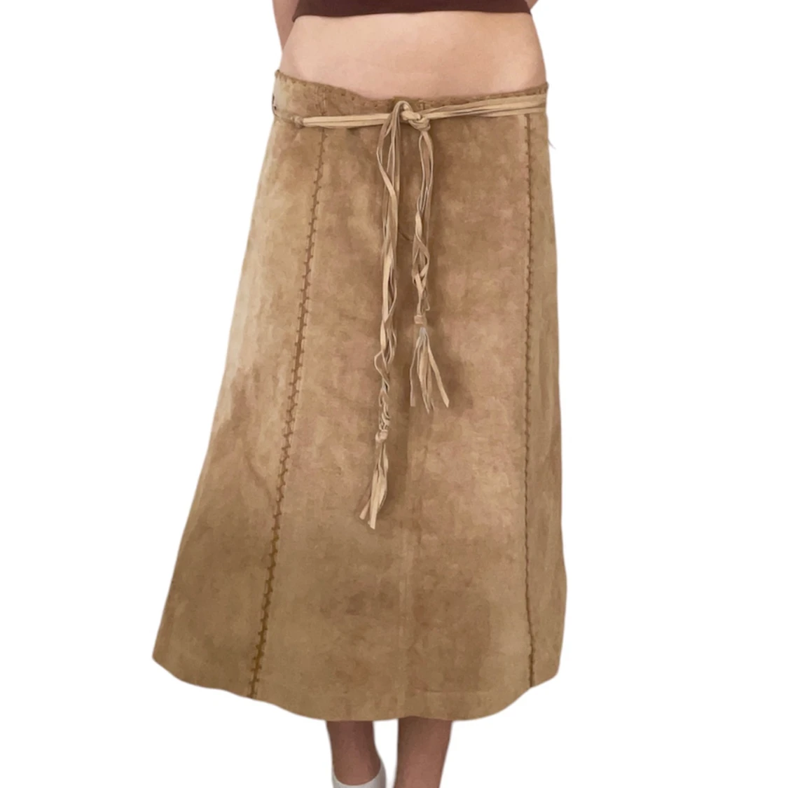 Vintage Suede Skirt - 90