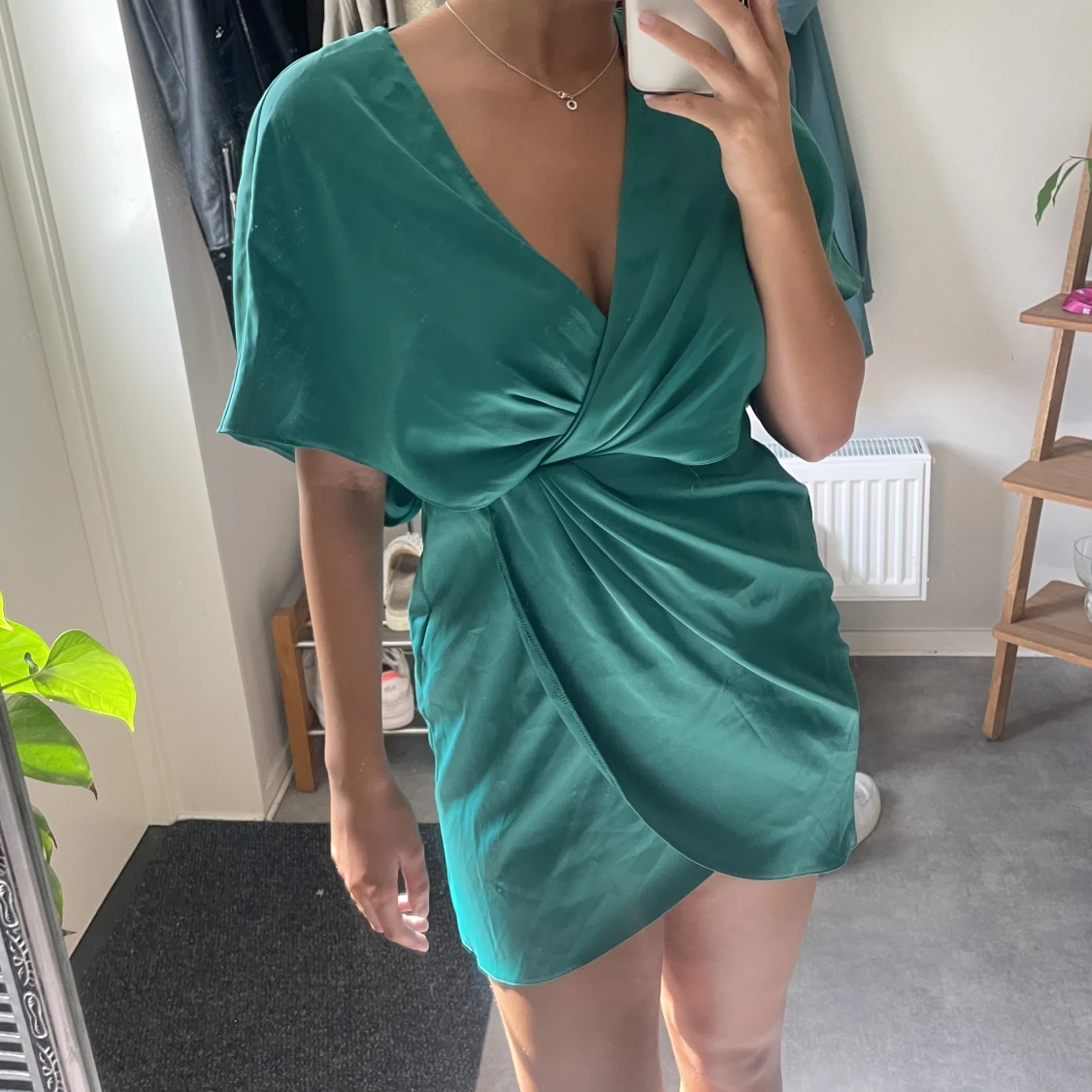 Grön klänning  - 91