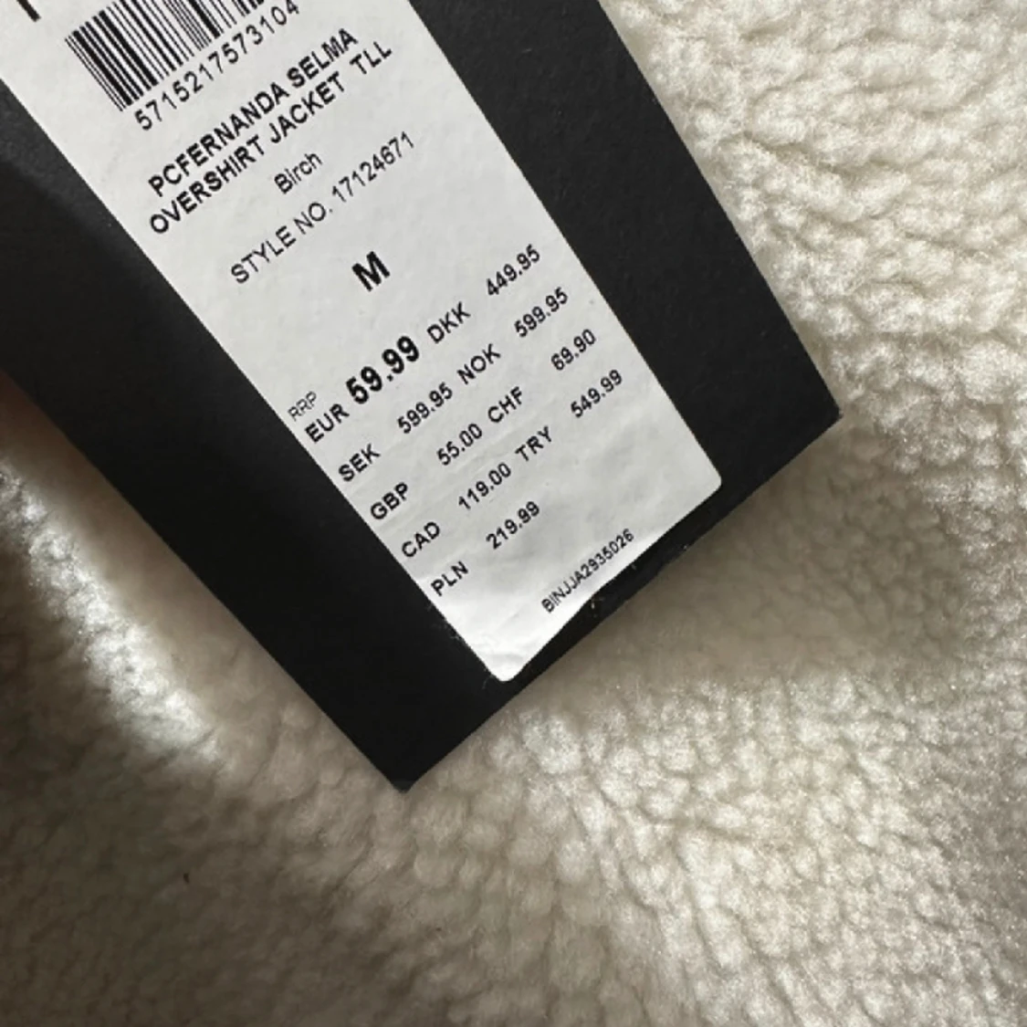 vinter fake pälsjacka - 90