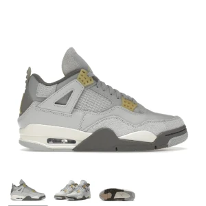 Jordan 4 - Jordan 4or i väldigt bra skick lite creasade men annars så är dom så gott som ny. Använda Max 5 gånger och kommer med boxen, skriv för privata bilder💗