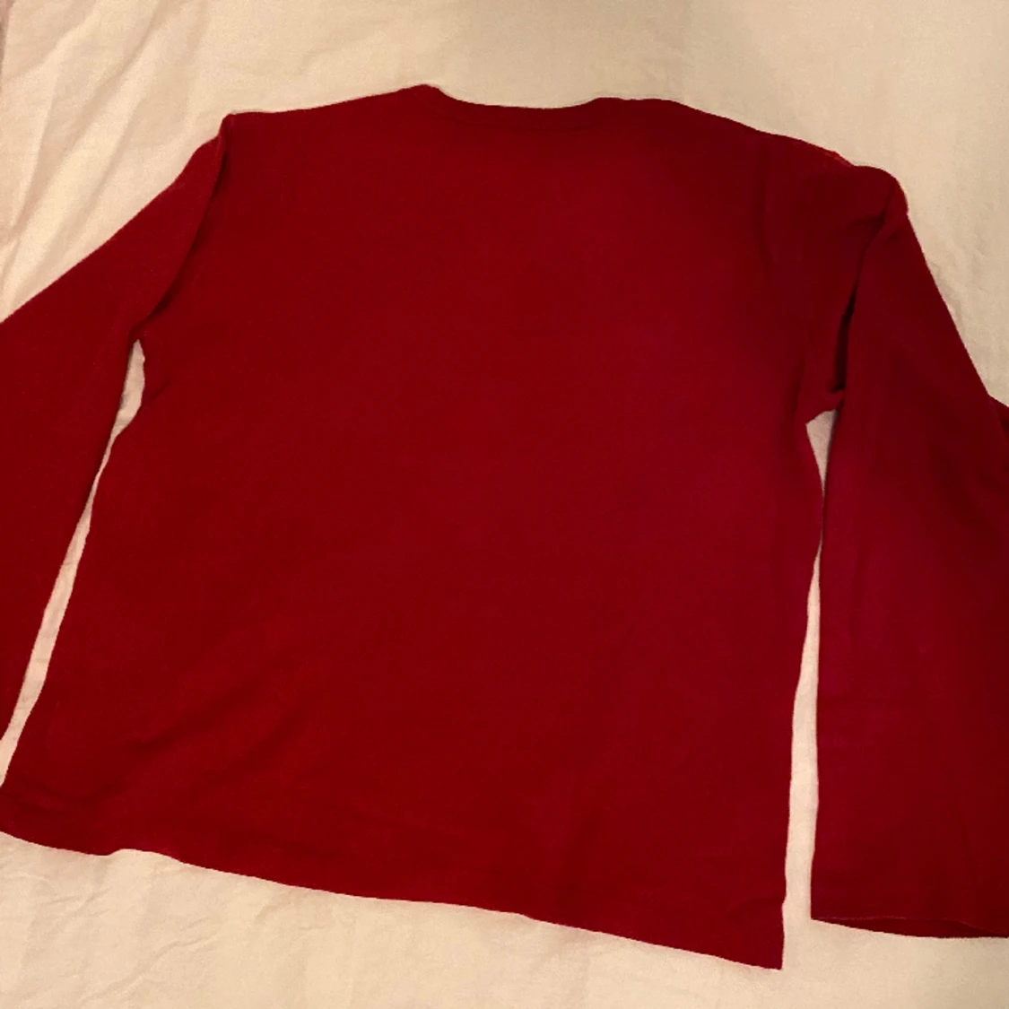 Röd långärmad - 90