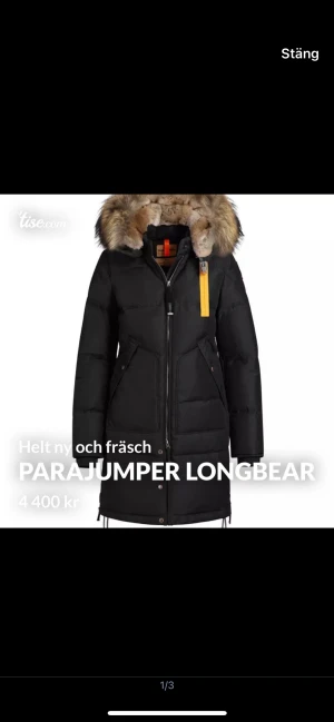 Parajumper vinterjacka  - Hej säljer min vinterjacka jag endast använt 1 vinter pågrund av den blivit liten för mig , rökfri samt djurfri . Vid fler bilder skriv privat