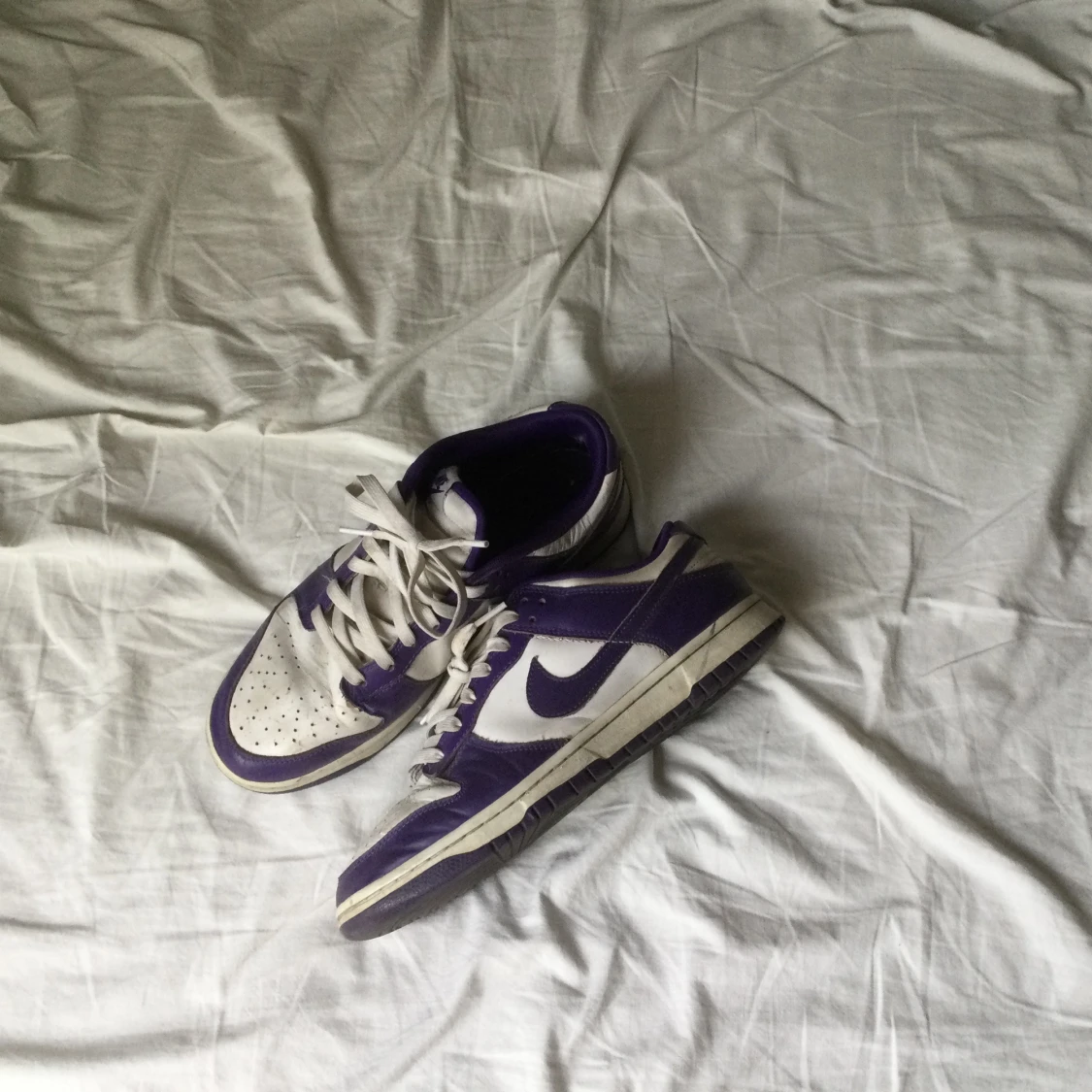 Nike dunks purple