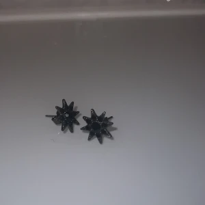 Svarta stjärn örhängen  - Jätte fina svarta stjärn örhängen, använd gärna köp nu 🩷