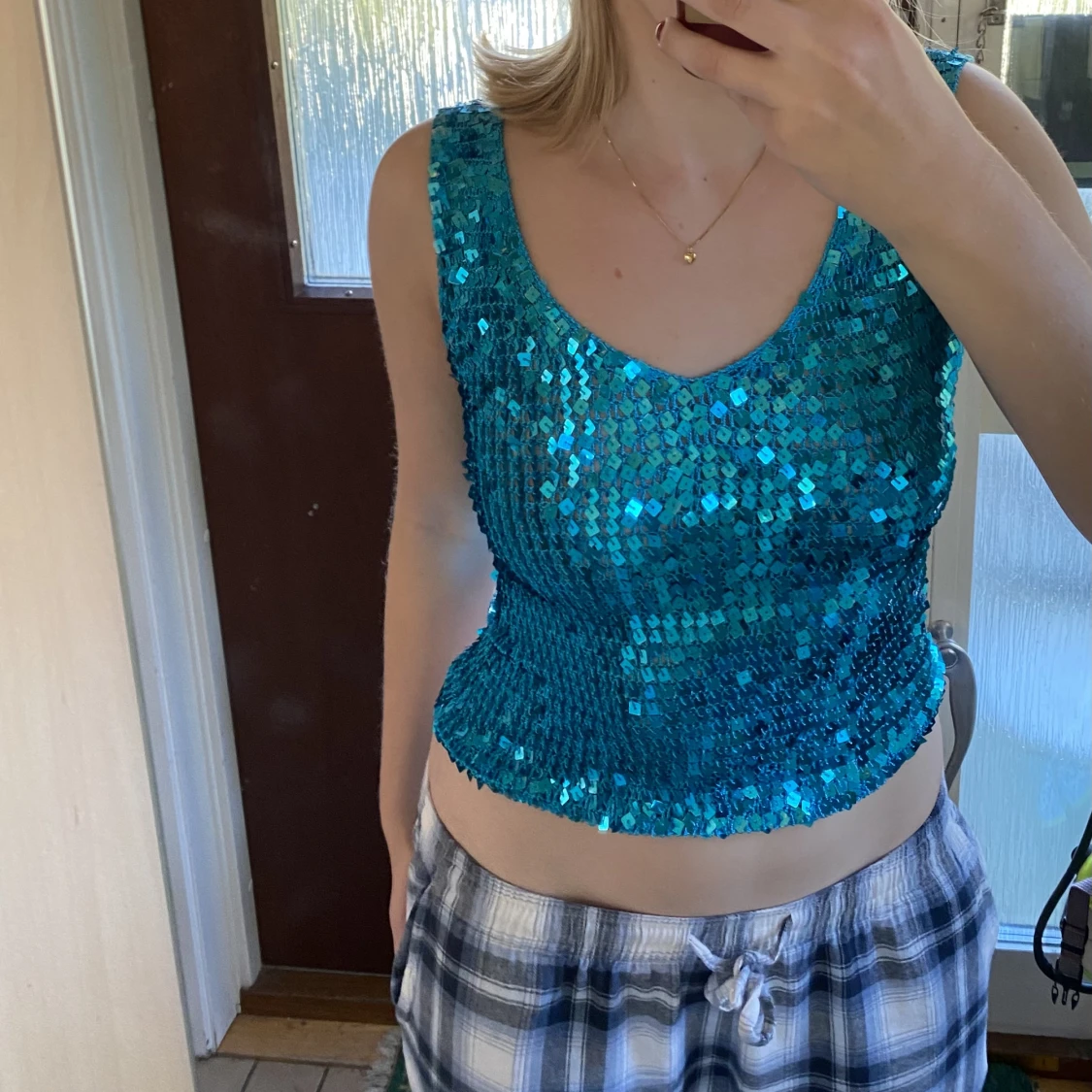 Blåglittrigt linne✨💙 - 91