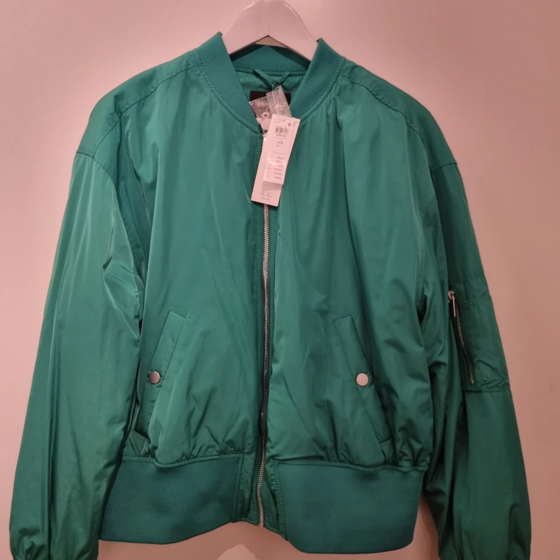 Bomberjacka, grön