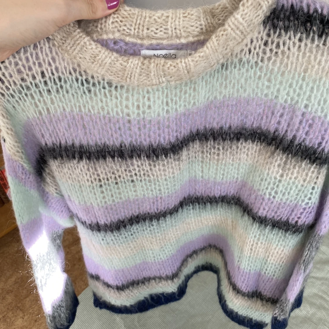 Stickad tröja 