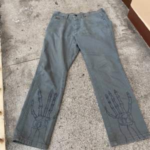Vintage wrangler jeans customgjorda(inte av mig).