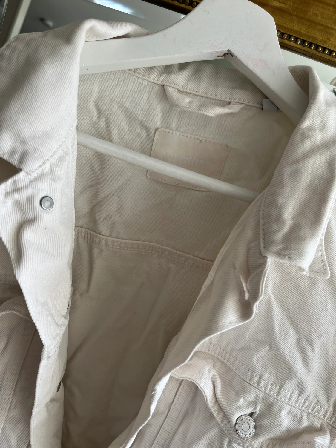 Oversized jeansjacka - 90